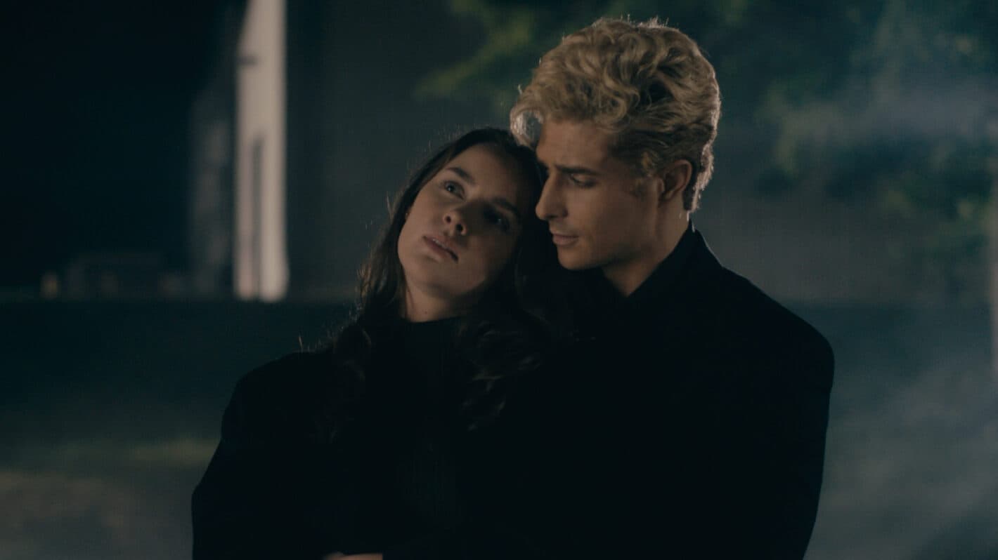 Audrey Hare and Alexander Cubis in 'Black Dagger Brotherhood' Season 2
