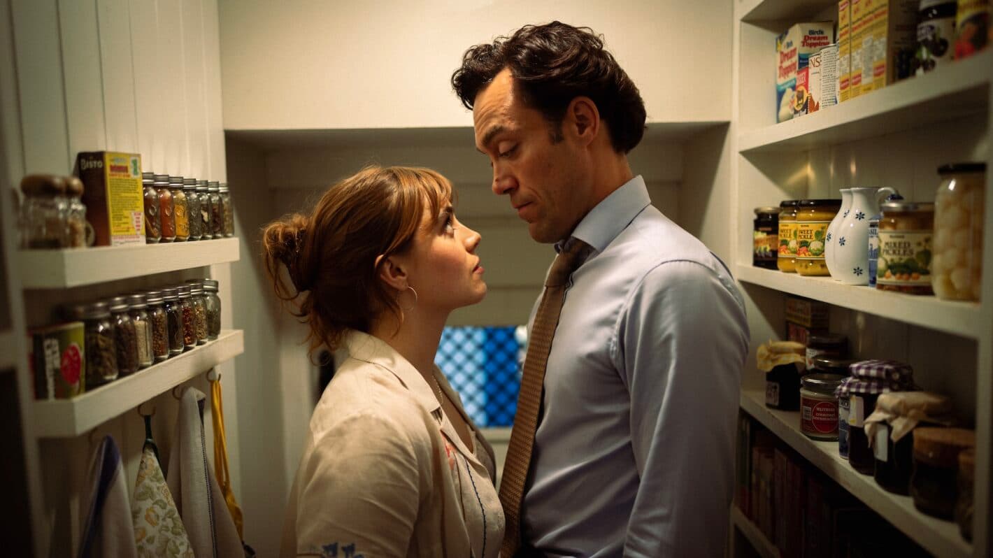 Bella Maclean and Alex Hassell — 'Rivals' Season 2