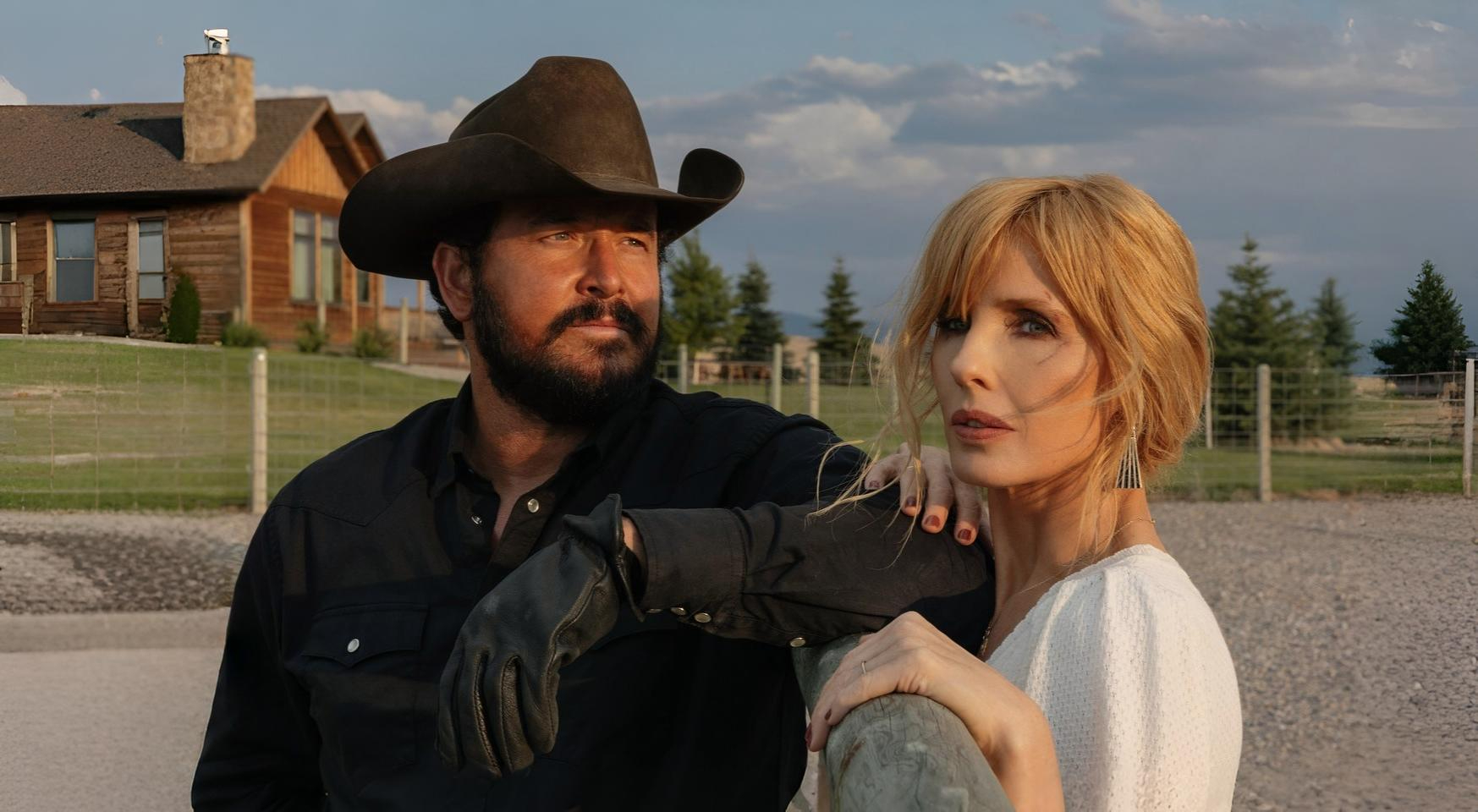 Rip Wheeler and Kelly Reilly Beth Dutton